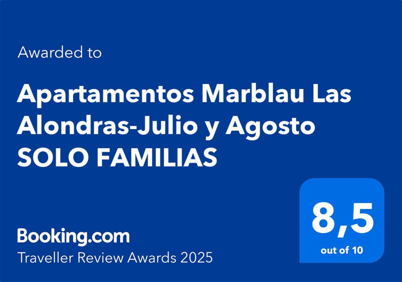 Apartamentos Marblau Las Alondras-Julio Y Agosto Solo Familias Гандия Экстерьер фото